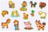 Puzzle cu 49 Piese Mari  Animale de la Fermă