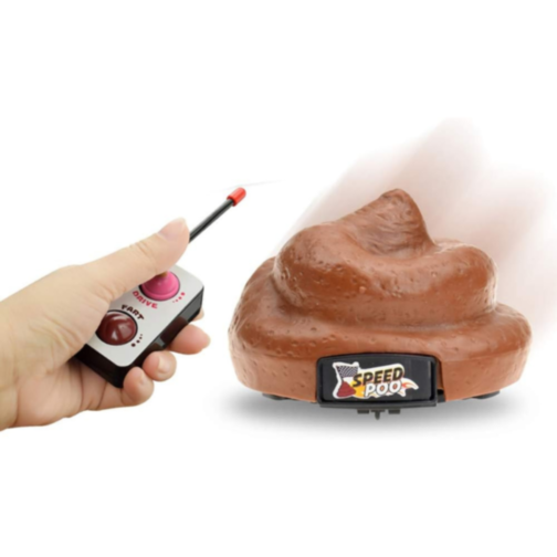 Jucărie Amuzantă "Speed Poo" cu Telecomandă – Distracție pentru Toți