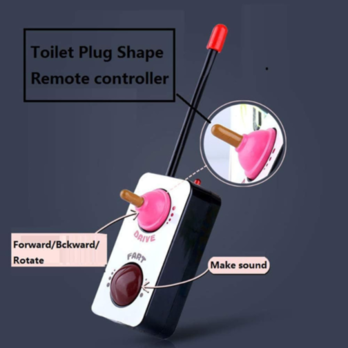Jucărie Amuzantă "Speed Poo" cu Telecomandă – Distracție pentru Toți