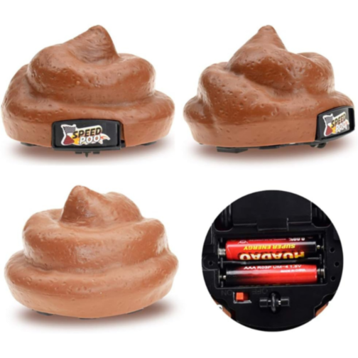 Jucărie Amuzantă "Speed Poo" cu Telecomandă – Distracție pentru Toți