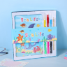 Set Creativ Montessori - Cărți de Colorat și Răzuire – Tematică Viața Marină