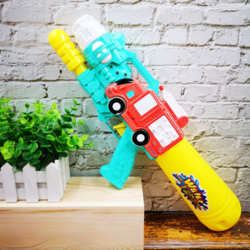 Pistol cu Apă 800 ml, Design Mașină de Pompieri (culoare aleatorie)