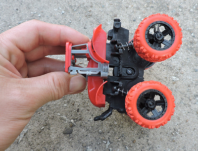 Tractor de Jucărie cu Roți Mari și Suspensie, Model Aleatoriu | image