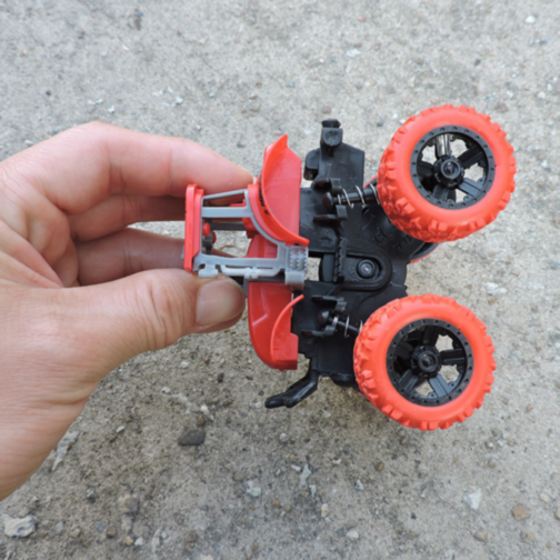 Tractor de Jucărie cu Roți Mari și Suspensie, Model Aleatoriu