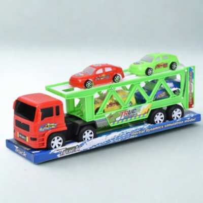 Camion Transport Mașini cu Platformă Etajată pentru Copii (culoare aleatorie) | image