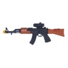 Mitraliera AK-47 cu Sunete și Lumini, 52cm