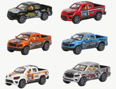 1buc. Mașină de teren din aliaj – Model Pull-Back, culoare aleatorie | image