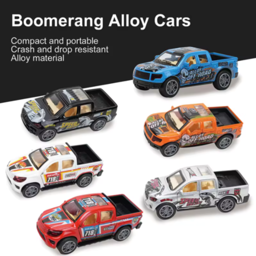 1buc. Mașină de teren din aliaj – Model Pull-Back, culoare aleatorie