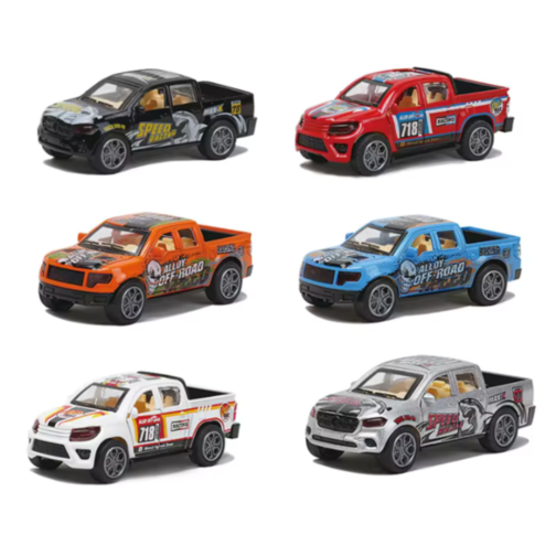 1buc. Mașină de teren din aliaj – Model Pull-Back, culoare aleatorie