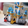 Castelul Disney de construcție cu figurina Mickey Mouse