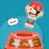 Joc Interactiv Pop-Up cu Pirat în Butoi și Săbii Colorate