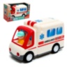 Ambulanță de Jucărie cu Set Doctor și Pacient