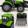 Tractor de jucărie cu inerție și braț mobil