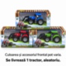 Tractor de jucărie cu inerție și braț mobil