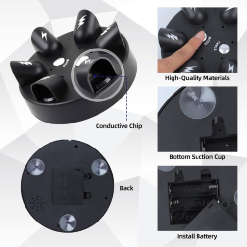 Joc Interactiv cu Șocuri – Detector de Minciuni și Ruletă Electrică pentru Petreceri