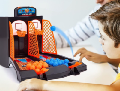 Joc de Baschet pentru Copii cu Lansator și Scor – Competiție Interactivă 1 vs 1 | image