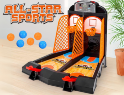 Joc de Baschet pentru Copii cu Lansator și Scor – Competiție Interactivă 1 vs 1 | image