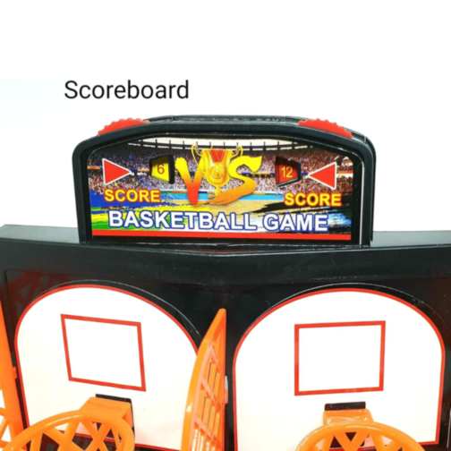 Joc de Baschet pentru Copii cu Lansator și Scor – Competiție Interactivă 1 vs 1