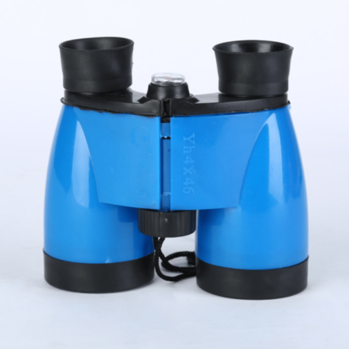 Binoclu Colorat pentru Copii cu Busolă Decorativă (culoare aleatorie)