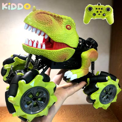 Mașină Stunt Dinozaur cu Abur și Sunete | image