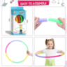 CERC HULA HOOP MULTICOLOR pentru copii cu segmente