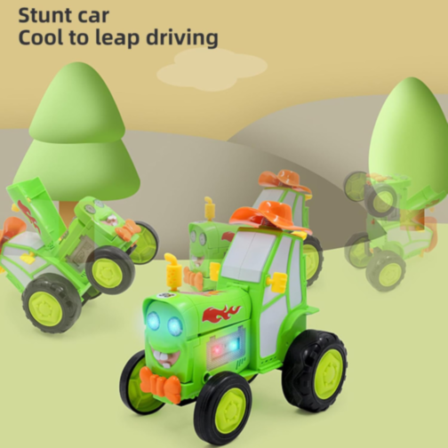 Tractor Dansator cu Telecomandă - Salturi și Acțiune 