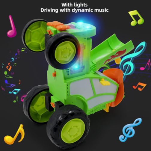 Tractor Dansator cu Telecomandă - Salturi și Acțiune 