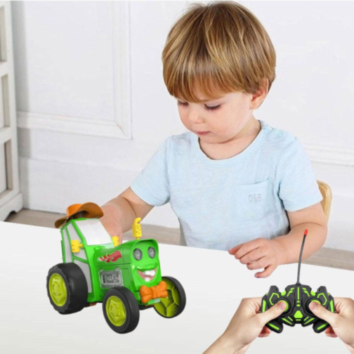 Tractor Dansator cu Telecomandă - Salturi și Acțiune 
