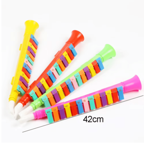 Melodica Colorată cu Clape Muzicale pentru Copii (culoare aleatorie)