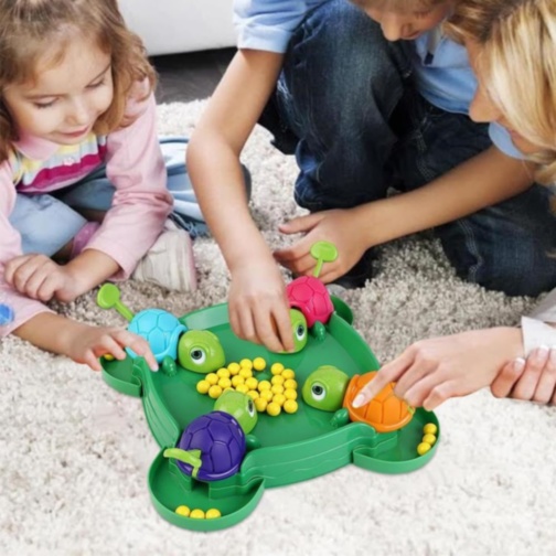 Joc Interactiv cu Țestoase și Biluțe Colorate