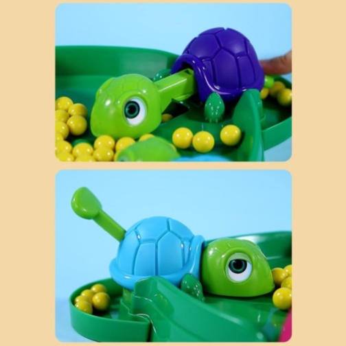 Joc Interactiv cu Țestoase și Biluțe Colorate