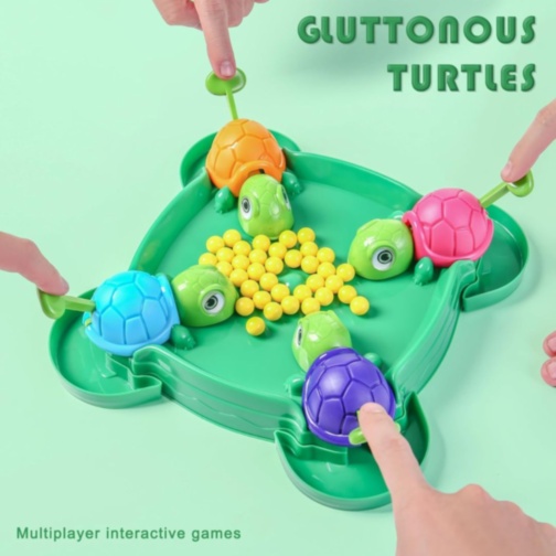 Joc Interactiv cu Țestoase și Biluțe Colorate