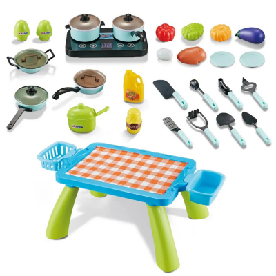 Set de Bucătărie pentru Copii cu Accesorii Interactive | image