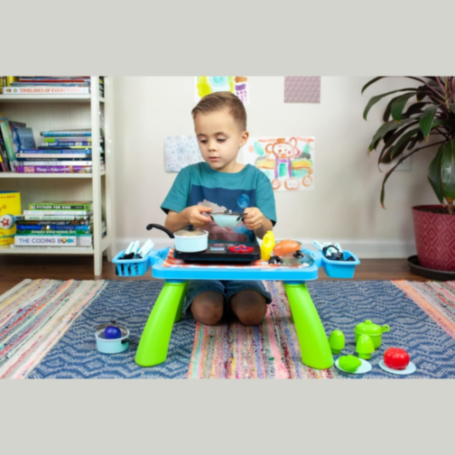 Set de Bucătărie pentru Copii cu Accesorii Interactive