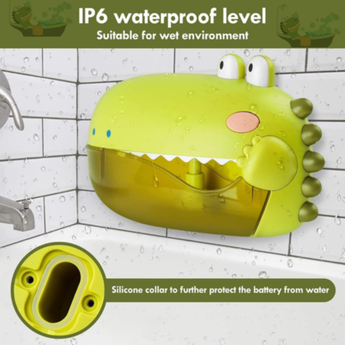 Jucărie de Baie cu Bule și Muzică – Dinozaur Interactiv (culoare aleatorie)