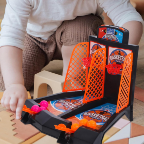 Joc Baschet de Masă pentru Doi Jucători – Competiție și Distracție Acasă