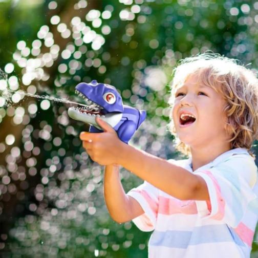 Pistol cu Apă în Formă de Dinozaur (culoare aleatorie)