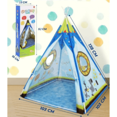 Cort Indian Copii cu Desene Colorate | image