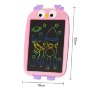 Tablă de desen LCD pentru copii - cu ștergere pe buton