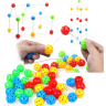 Set construcții geometrice molecular 88 piese