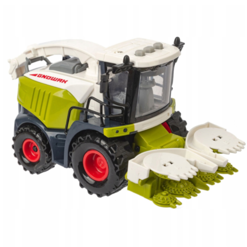 Combină Agricolă de Jucărie cu Lumină LED și Funcție de Recoltare