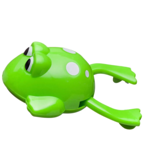 Set Jucării de Baie cu Mecanism de Înot – Rățușcă, Peștișor și Broscuță 