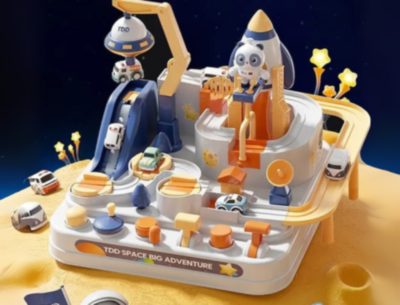 Set De Joacă Space Adventure Cu Mașinuțe Și Rachetă | image