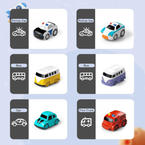 Set De Joacă Space Adventure Cu Mașinuțe Și Rachetă