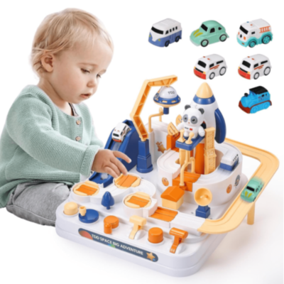 Set De Joacă Space Adventure Cu Mașinuțe Și Rachetă | image