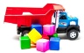 Camion Încărcat cu Cuburi, 52cm 