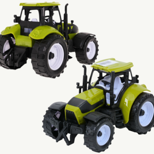 Tractor de Jucărie Verde cu Roți Mari 