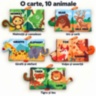 Carte textilă senzorială cu animale, melodii și lumini