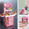 Bucătărie Portabilă pentru Copii 4 în 1 cu Accesorii