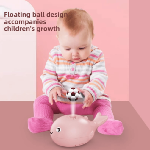 Balena Magică cu Mingiuță Plutitoare pentru Copii (culoare aleatorie)